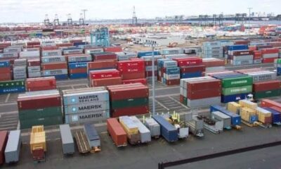  Fire engulfs Apapa Terminal Lagos 