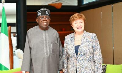  Fuel subsidy removal other reforms yielding good results for Nigerians Tinubu tells IMF MD 