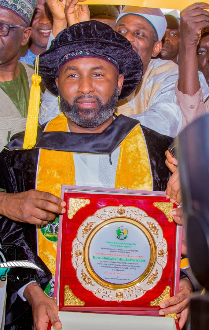 Reps 8217 member Abubakar Bichi bags honorary doctorate degree Reps member Abubakar Bichi bags honorary doctorate degree