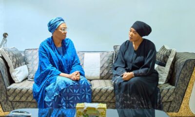  First Lady pays condolence visit to Lagbaja s family 