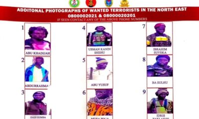  DHQ releases new list of wanted terrorists leaders 