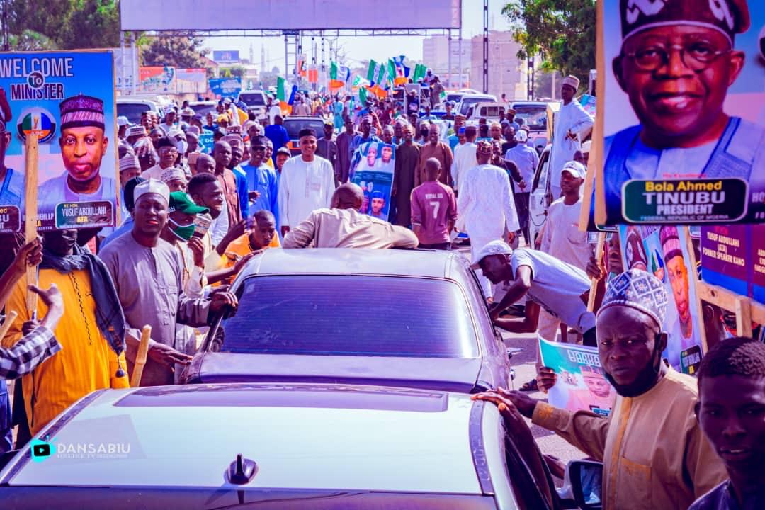 Kano standstill for Minister of State for Housing amp Urban Devt Yusuf Ata PHOTOS Kano standstill for Minister of State for Housing amp Urban Devt Yusuf Ata PHOTOS