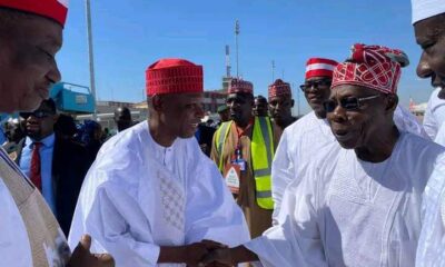  Obasanjo Shettima Atiku attend Kwankwaso daughter s wedding in Kano 