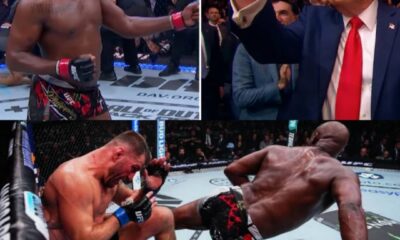  UFC 309 Jon Jones stops Stipe Miocic to retain heavyweight title busts out Trump dance 