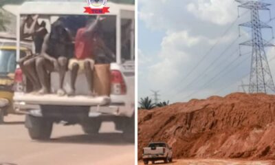  13 arrested over soil excavation near transmission towers 