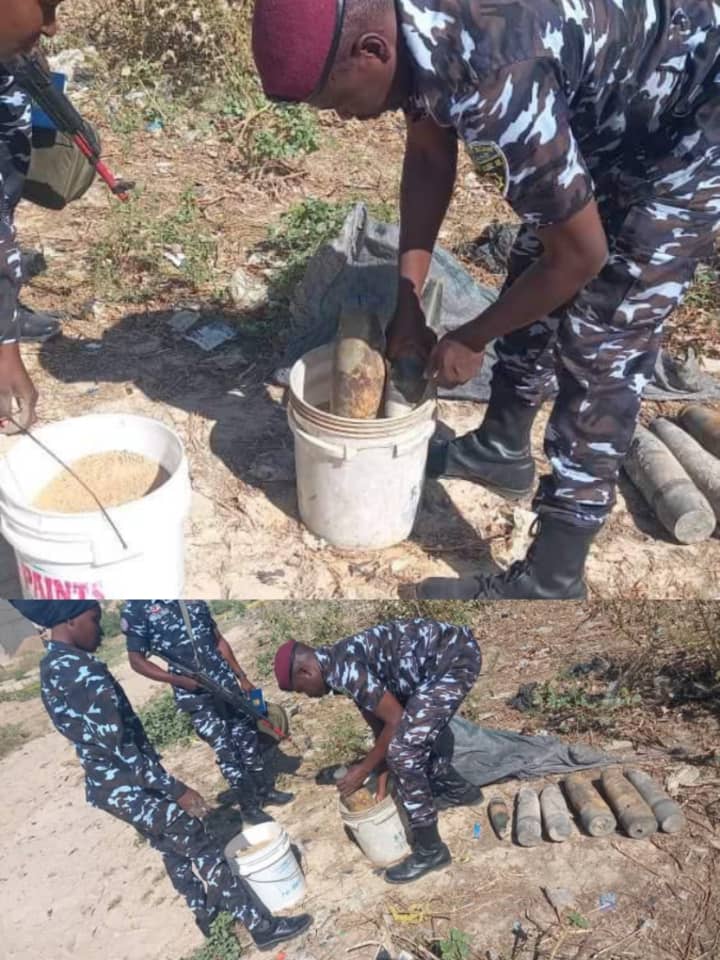 Police recover unexploded explosives 8216 washed away by flood 8217 in Borno Police recover unexploded explosives washed away by flood in Borno