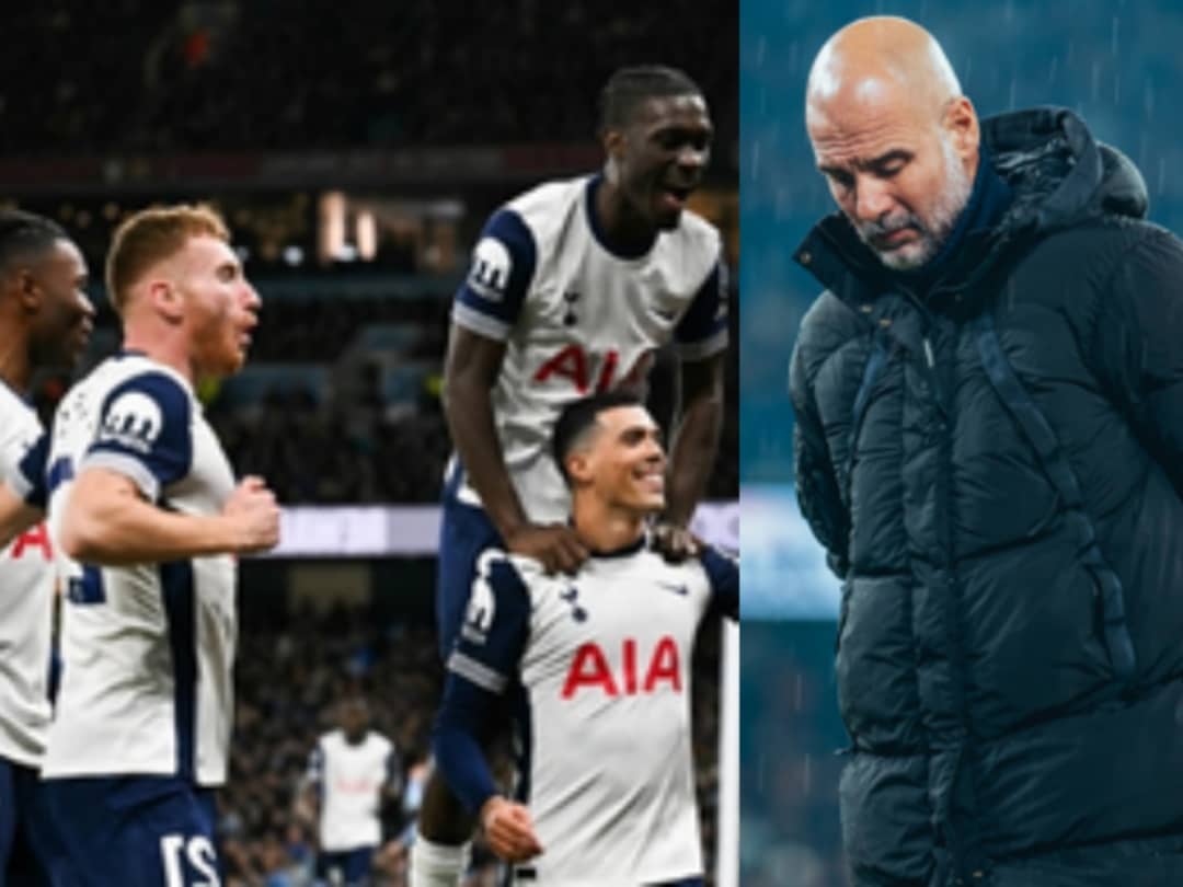 Merciless Tottenham humble Man City end Guardiola side s 52 game unbeaten home run Merciless Tottenham humble Man City end Guardiola side s 52 game unbeaten home run