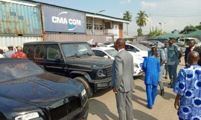  Customs intercepts 21 stolen vehicles from Canada 