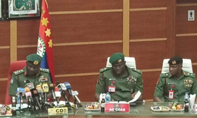  Oluyede assumes office as Acting Army Chief requests prayer for Lagbaja 
