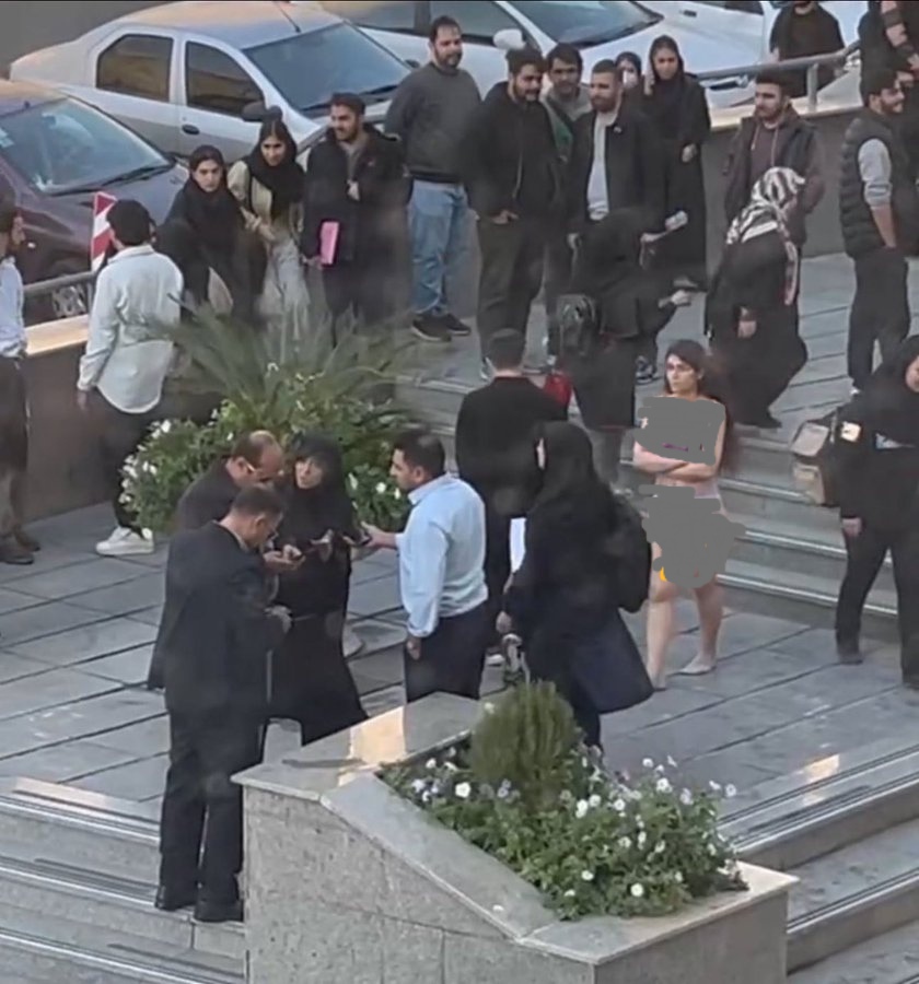 Female student who stripped to protest harassment arrested in Iran Female student who stripped to protest harassment arrested in Iran