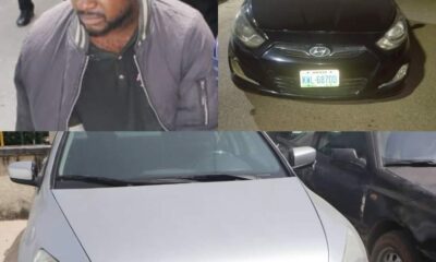  Police nab suspected Abuja car thief notorious for selling rebranded vehicles in Jos 
