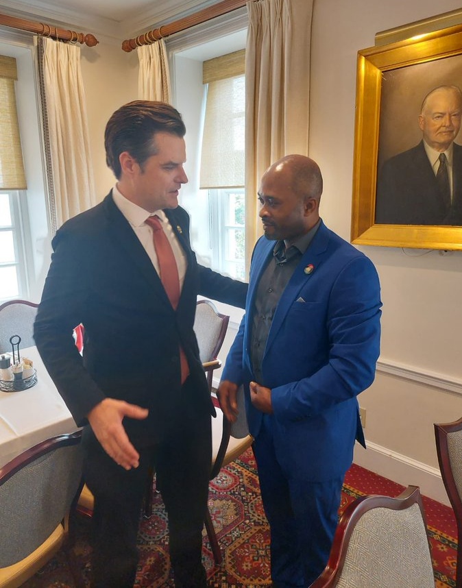 8216 Trump 8217 s Attorney General nominee Matt Gaetz receives Biafra Charter 8217 Trump s Attorney General nominee Matt Gaetz receives Biafra Charter