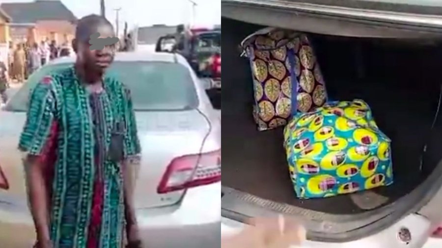 Ondo governorship election DSS nabs suspected vote buyer with bags of cash Ondo governorship election DSS nabs suspected vote buyer with bags of cash