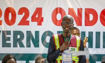  UPDATED INEC announces winner of Ondo governorship election 