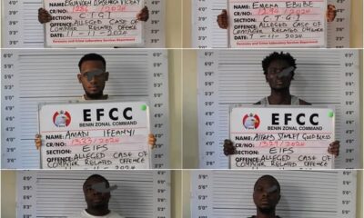  Court jails 15 internet fraudsters in Benin City 