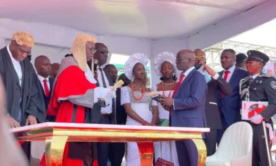  JUST IN Monday Okpebholo sworn in as Edo gov 