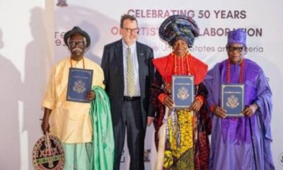  US honours 3 legendary Nigerian artists 