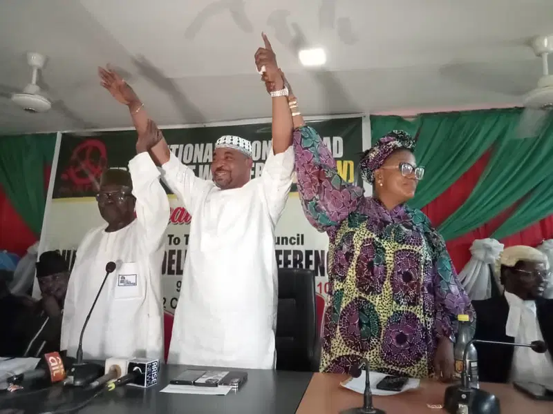 MC Oluomo elected as NURTW national president MC Oluomo elected as NURTW national president