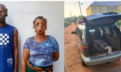 Police arrest man girlfriend over murder of woman 