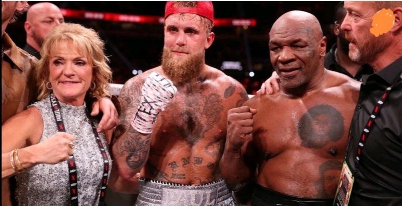 Jake Paul Mike Tyson bag suspension after controversial Texas 8217 fight Jake Paul Mike Tyson bag suspension after controversial Texas fight