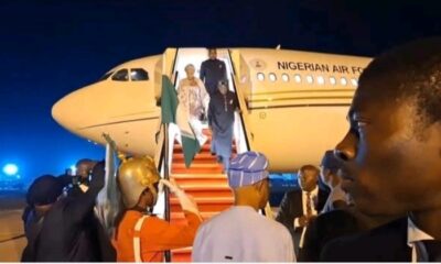  Tinubu returns to Abuja after G20 summit in Brazil 