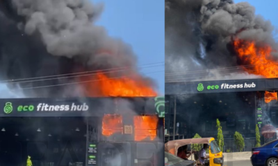  Fire engulfs popular Abuja fitness hub 