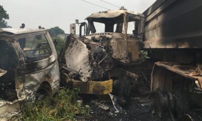  3 killed many injured as trailer rams into shops in Akwa Ibom 