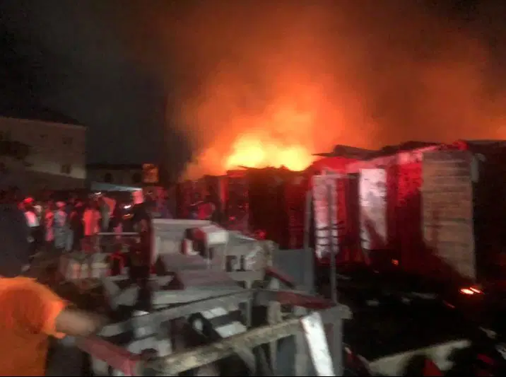 Fire destroys goods worth millions in Ajah market Fire destroys goods worth millions in Ajah market