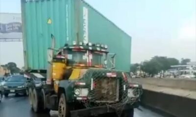  Truck driver flees after running over revenue collector in Lagos 