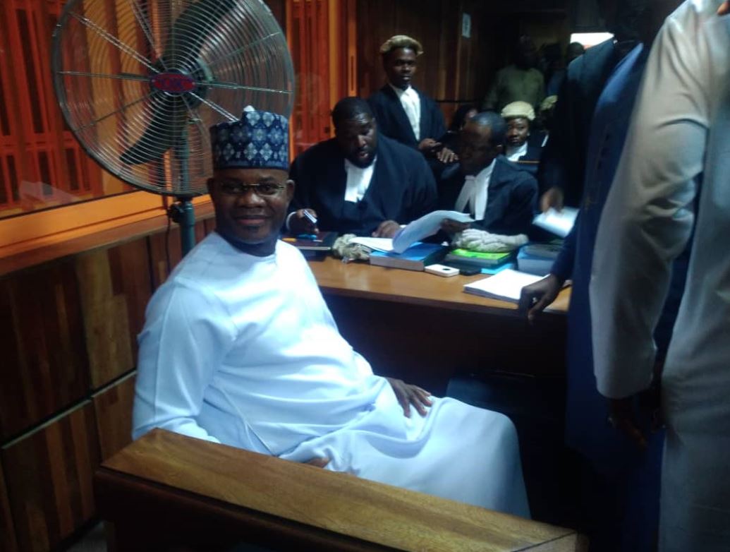 Drama as Yahaya Bello steps in to restore order after judge walks out in courtroom incident Drama as Yahaya Bello steps in to restore order after judge walks out in courtroom incident