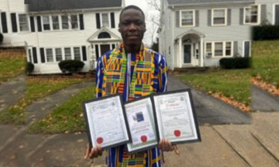 Nigerian man who wrote WASSCE 17 times bags distinction from London school 