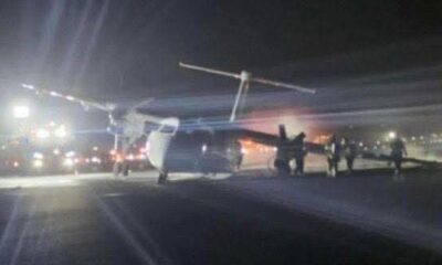  Tragedy averted as Air Canada flight partially catches fire after rough landing 