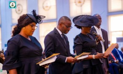  Gov Okpebholo swears in 3 judges previously excluded by Obaseki s administration 