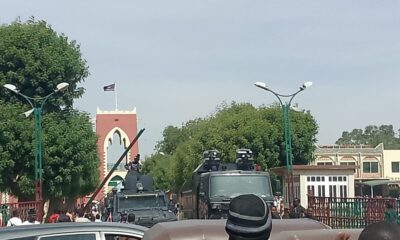  JUST IN Police seal Emir Sanusi s palace restrict his movement 