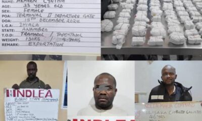  Major drug busts at Kano Lagos airports as NDLEA nabs Italy based businesswoman others 