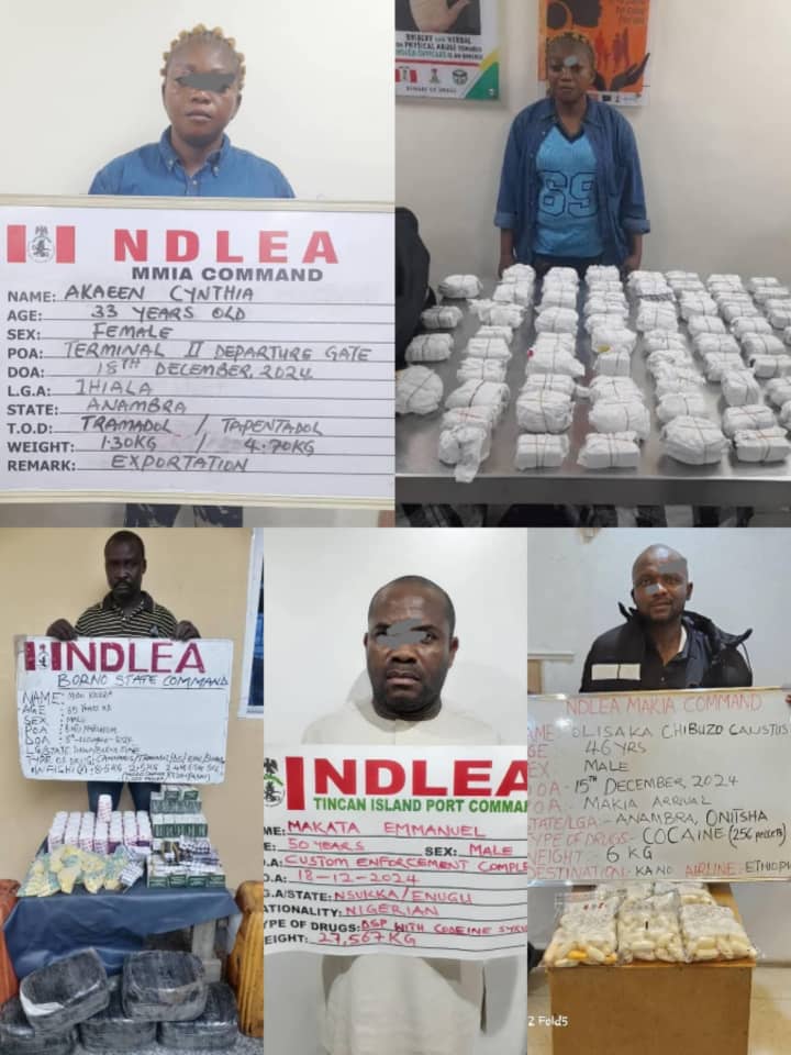 Major drug busts at Kano Lagos airports as NDLEA nabs Italy based businesswoman others Major drug busts at Kano Lagos airports as NDLEA nabs Italy based businesswoman others