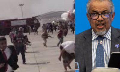  Houthis How I narrowly escaped Israeli strike on Yemen airport WHO DG 