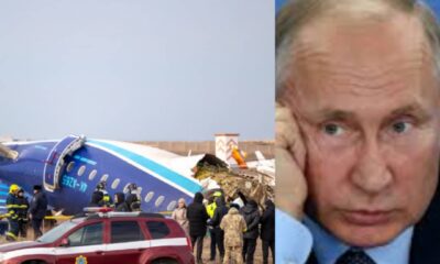  Putin apologises to Azerbaijani President over plane crash tragedy 