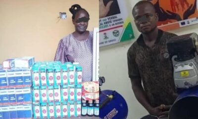  Engr in trouble over illict drug from S Africa as grandma nabbed with codeine syrup in Lagos 