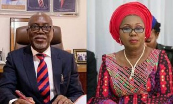Tension erupts in Ondo as Aiyedatiwa Akeredolu s widow clash over memorial lecture Tension erupts in Ondo as Aiyedatiwa Akeredolu s widow clash over memorial lecture