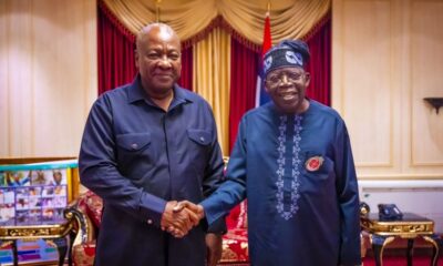  Ghana s president elect John Mahama visits Tinubu at Aso Villa 