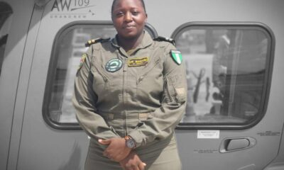  Nigerian Navy gets first female pilot 