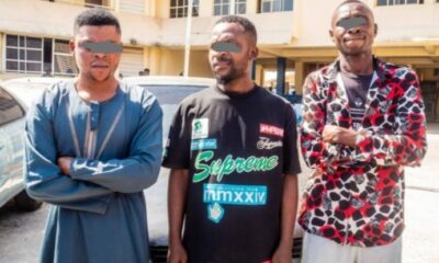 Police arrest suspected one chance syndicate members in Abuja recover vehicles 