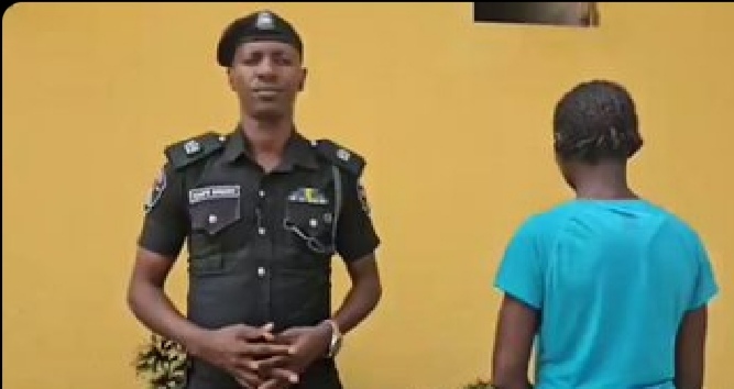 Nursing mother arrested for thr0wing 10 month old baby into r ver Nursing mother arrested for thr0wing 10 month old baby into r ver