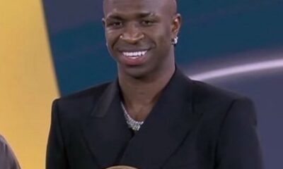  Vin cius Jr crowned Best Men s Player at 2024 Globe Soccer Awards See List of other winners  