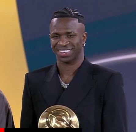 Vin cius Jr crowned Best Men s Player at 2024 Globe Soccer Awards See List of other winners Vin cius Jr crowned Best Men s Player at 2024 Globe Soccer Awards See List of other winners