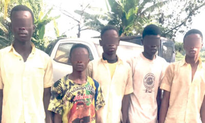   How 5 Oyo secondary school students allegedly gang raped female colleagues inside bush  