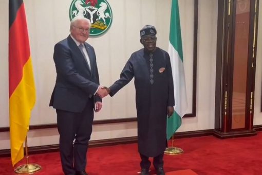 JUST IN Tinubu hosts German president Steinmeier in Nigeria for state visit JUST IN Tinubu hosts German president Steinmeier in Nigeria for state visit