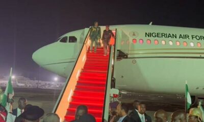  Tinubu returns to Nigeria after 2 week working visit to France UK 