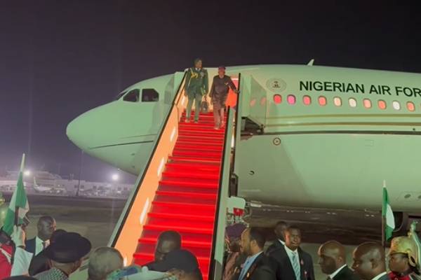 Tinubu returns to Nigeria after 2 week working visit to France UK Tinubu returns to Nigeria after 2 week working visit to France UK